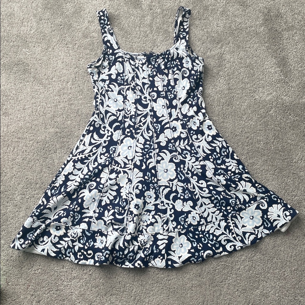 Loft Petite Swing Dress